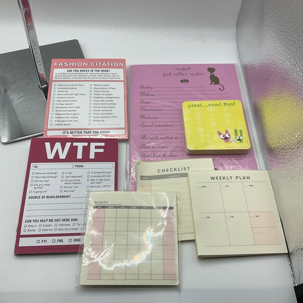 Fun Notepad Set - Paper Products - Picture 3 of 5